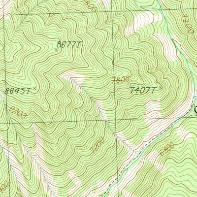 United States Geological Survey May Mountain, ID (1989, 24000-Scale) digital map