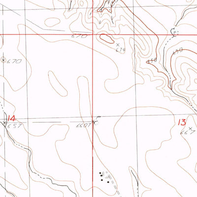 United States Geological Survey May Ranch, SD (1982, 24000-Scale) digital map