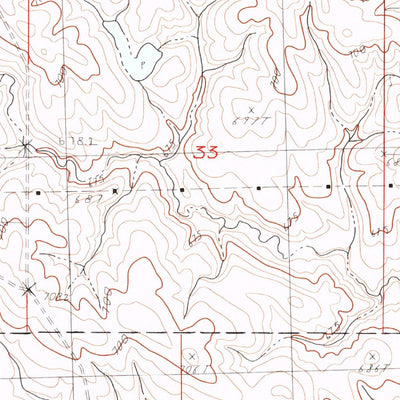 United States Geological Survey May Ranch, SD (1982, 24000-Scale) digital map