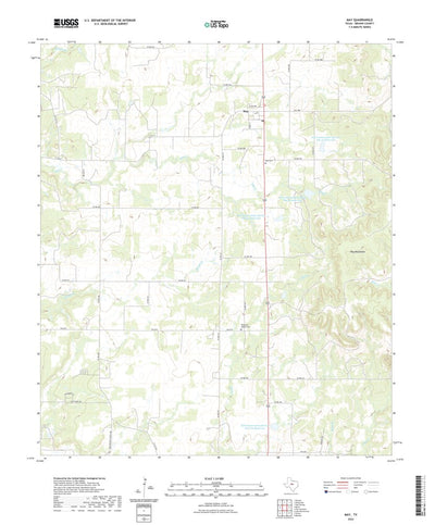 United States Geological Survey May, TX (2022, 24000-Scale) digital map