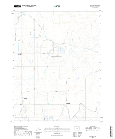 United States Geological Survey May Valley, CO (2022, 24000-Scale) digital map