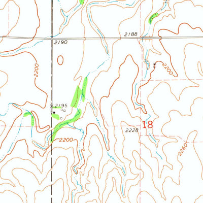 United States Geological Survey May West, OK (1971, 24000-Scale) digital map