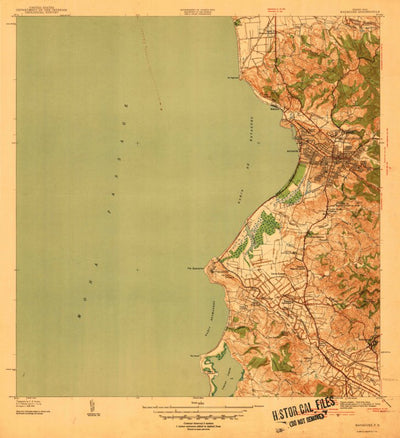 United States Geological Survey Mayaguez, PR (1939, 30000-Scale) digital map