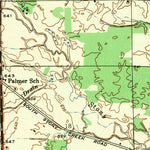 United States Geological Survey Maybee, MI (1942, 24000-Scale) digital map