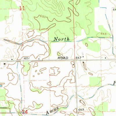 United States Geological Survey Maybee, MI (1967, 24000-Scale) digital map