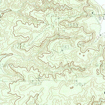 United States Geological Survey Maybell Canyon, TX (1990, 24000-Scale) digital map