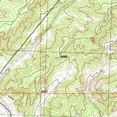 United States Geological Survey Maybell, CO (1986, 24000-Scale) digital map