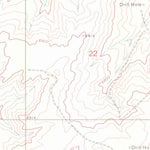 United States Geological Survey Mayberry Spring, CO (1969, 24000-Scale) digital map
