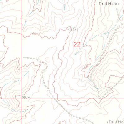 United States Geological Survey Mayberry Spring, CO (1969, 24000-Scale) digital map