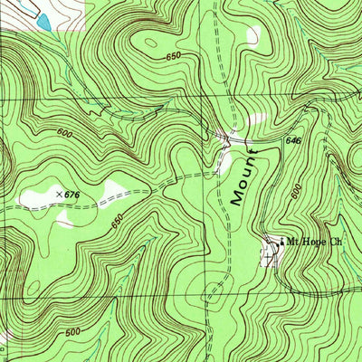 United States Geological Survey Maydelle, TX (1982, 24000-Scale) digital map