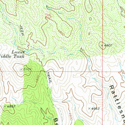 United States Geological Survey Mayer, AZ (1974, 24000-Scale) digital map
