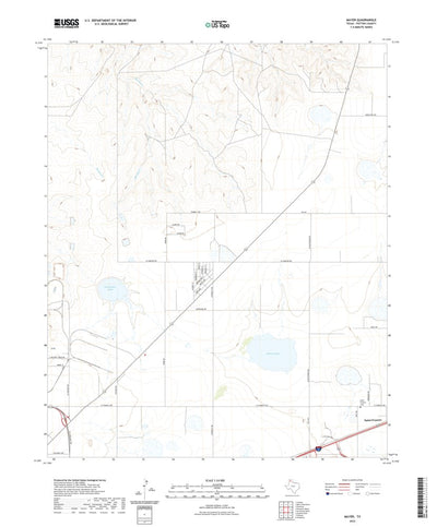 United States Geological Survey Mayer, TX (2022, 24000-Scale) digital map