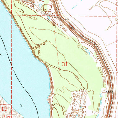 United States Geological Survey Mayersville, MS-LA (1970, 24000-Scale) digital map