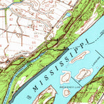 United States Geological Survey Mayersville, MS-LA (1972, 62500-Scale) digital map