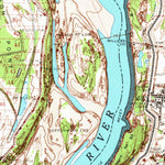 United States Geological Survey Mayersville, MS-LA (1972, 62500-Scale) digital map