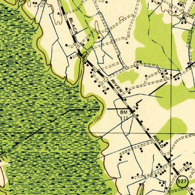 United States Geological Survey Mayesville, SC (1943, 62500-Scale) digital map