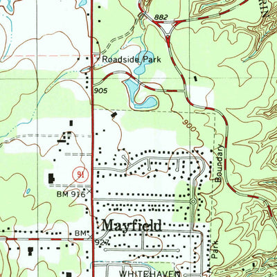 United States Geological Survey Mayfield Heights, OH (1994, 24000-Scale) digital map