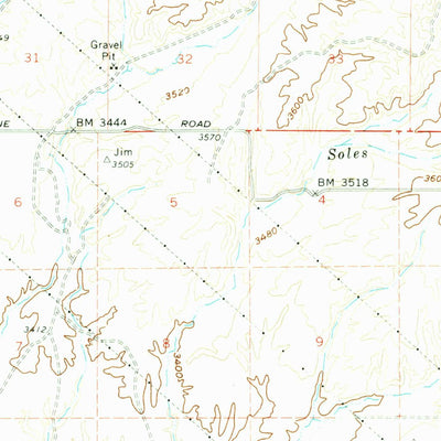 United States Geological Survey Mayfield, ID (1960, 62500-Scale) digital map