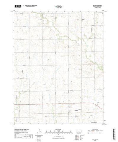 United States Geological Survey Mayfield, KS (2022, 24000-Scale) digital map