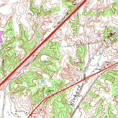 United States Geological Survey Mayfield, KY (1969, 24000-Scale) digital map