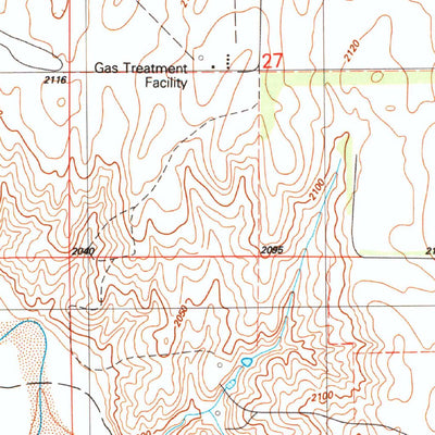 United States Geological Survey Mayfield, OK (1989, 24000-Scale) digital map