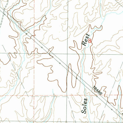 United States Geological Survey Mayfield SW, ID (1990, 24000-Scale) digital map
