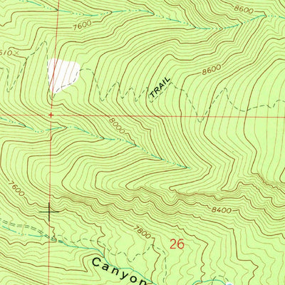 United States Geological Survey Mayfield, UT (1965, 24000-Scale) digital map