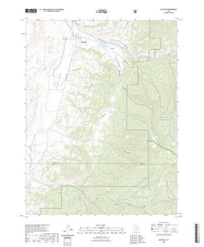 United States Geological Survey Mayfield, UT (2023, 24000-Scale) digital map