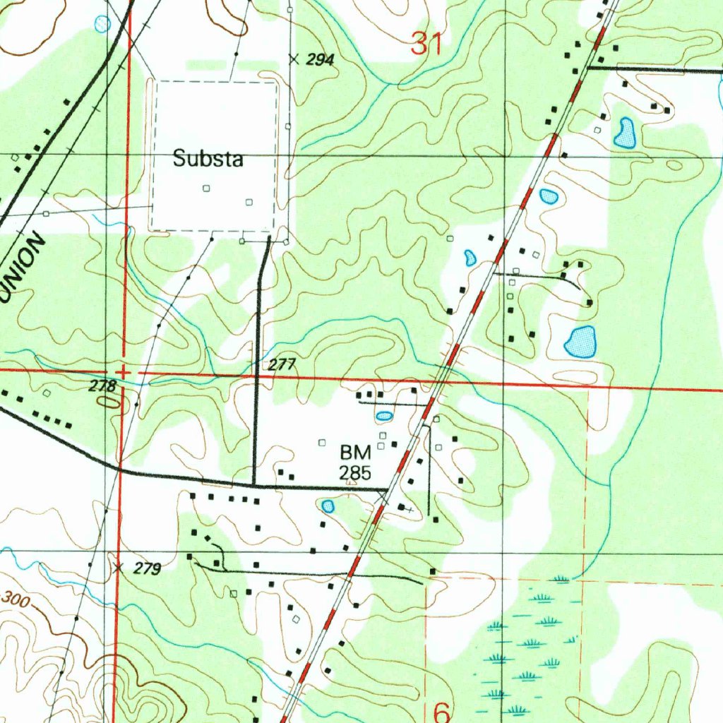 Mayflower, AR (1987, 24000Scale) Map by United States Geological Survey Avenza Maps