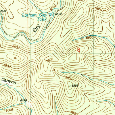 United States Geological Survey Mayhill, NM (2004, 24000-Scale) digital map