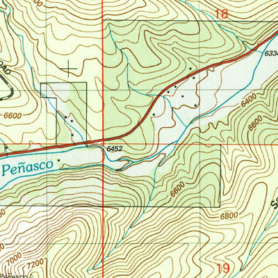 United States Geological Survey Mayhill, NM (2004, 24000-Scale) digital map