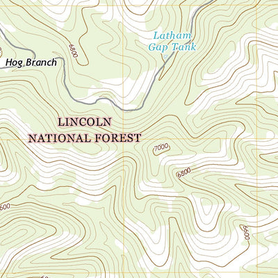 United States Geological Survey Mayhill, NM (2020, 24000-Scale) digital map