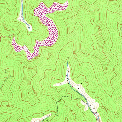United States Geological Survey Mayking, KY (1954, 24000-Scale) digital map