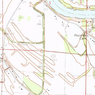 United States Geological Survey Mayna, LA (1982, 24000-Scale) digital map