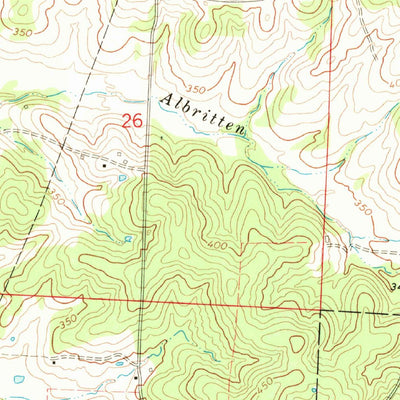 United States Geological Survey Maynard, AR-MO (1968, 24000-Scale) digital map