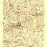 United States Geological Survey Maynard, MA (1943, 31680-Scale) digital map