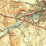 United States Geological Survey Maynard, MA (1943, 31680-Scale) digital map