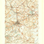 United States Geological Survey Maynard, MA (1950, 31680-Scale) digital map