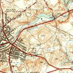 United States Geological Survey Maynard, MA (1950, 31680-Scale) digital map