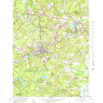 United States Geological Survey Maynard, MA (1965, 25000-Scale) digital map