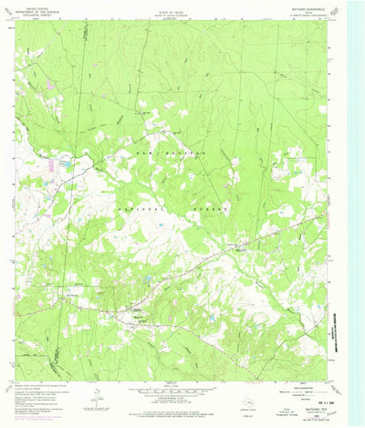 United States Geological Survey Maynard, TX (1960, 24000-Scale) digital map
