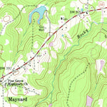 United States Geological Survey Maynard, TX (1960, 24000-Scale) digital map