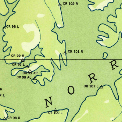 United States Geological Survey Maynardville, TN (1936, 24000-Scale) digital map