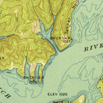 United States Geological Survey Maynardville, TN (1941, 24000-Scale) digital map