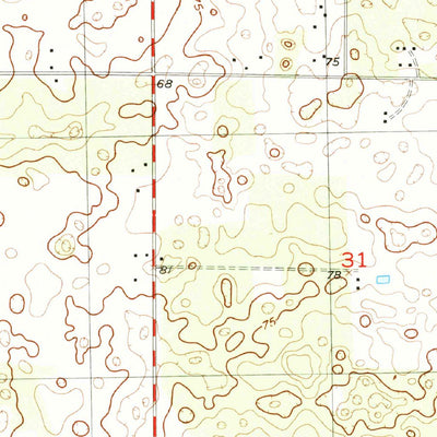 United States Geological Survey Mayo NE, FL (1955, 24000-Scale) digital map