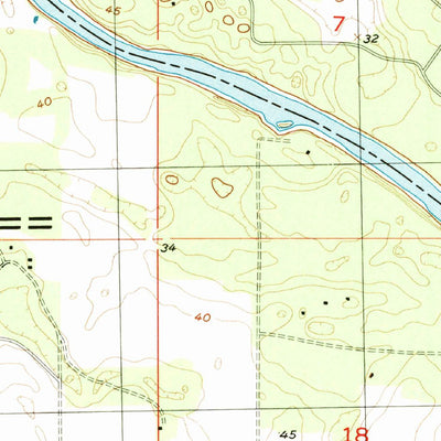 United States Geological Survey Mayo SE, FL (1955, 24000-Scale) digital map
