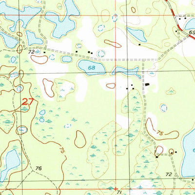 United States Geological Survey Mayo SE, FL (1955, 24000-Scale) digital map