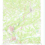 United States Geological Survey Mayodan, NC (1971, 24000-Scale) digital map