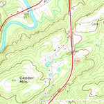 United States Geological Survey Mayodan, NC (1971, 24000-Scale) digital map