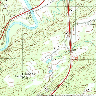 United States Geological Survey Mayodan, NC (1997, 24000-Scale) digital map